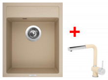 Sinks CLASSIC 400 Sahara + Mix 3 P GR 